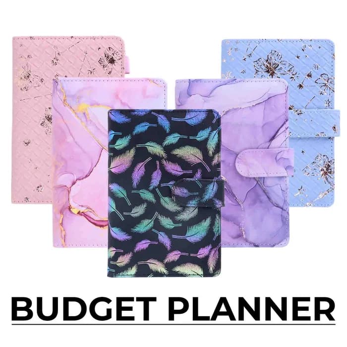 Budget Planner A6 avec 12 enveloppes zippées
