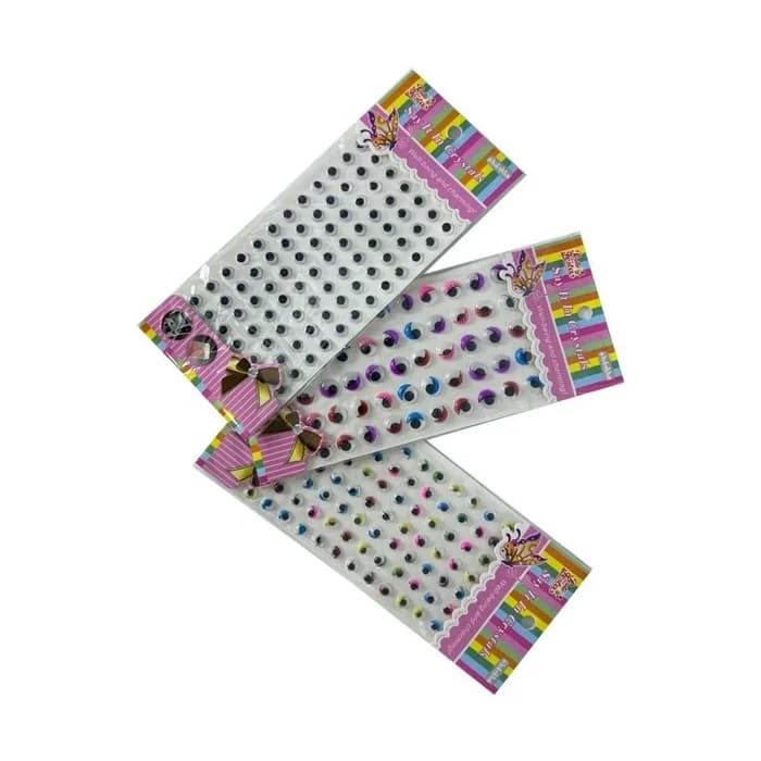 Stickers Yeux Mobiles Colorés Pour Loisirs Créatifs