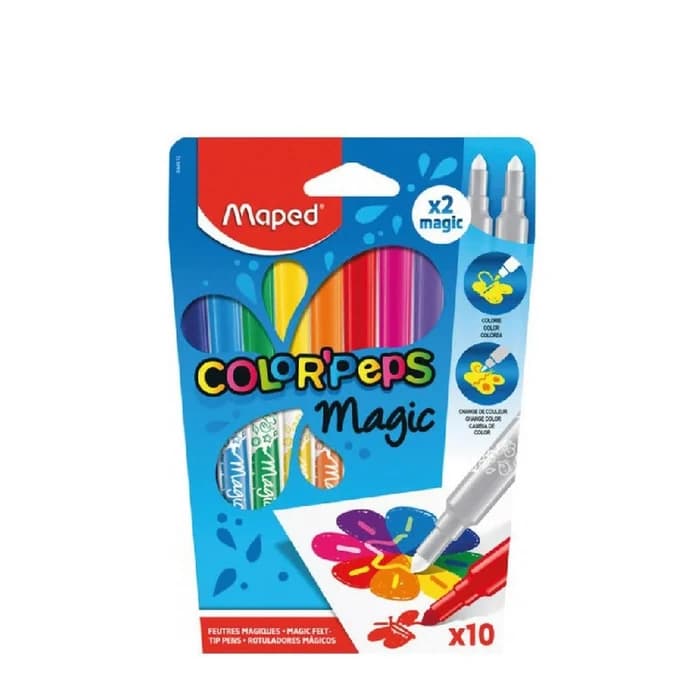 Maped Color'peps Magic Feutres Magiques X10