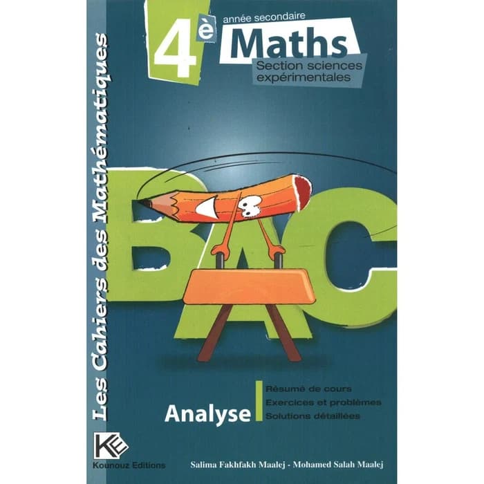 Analyse Maths 4ème Sciences Expérimentales