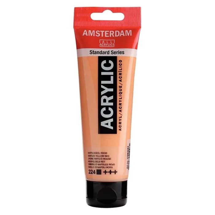 Amsterdam Acrylique Standard 120ml Jaune Naples Rouge