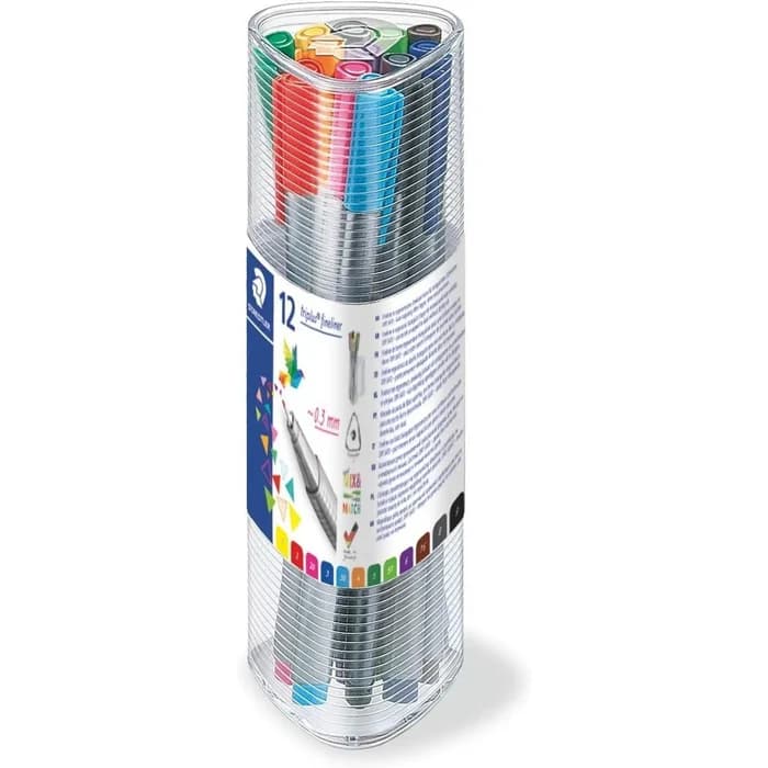 Boîte12 Stylos Triplus Fineliner