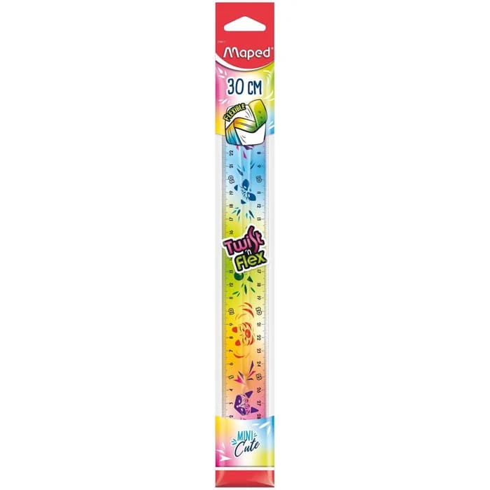 Maped Twist'n Flex Mini Cute - Règle flexible 30 cm