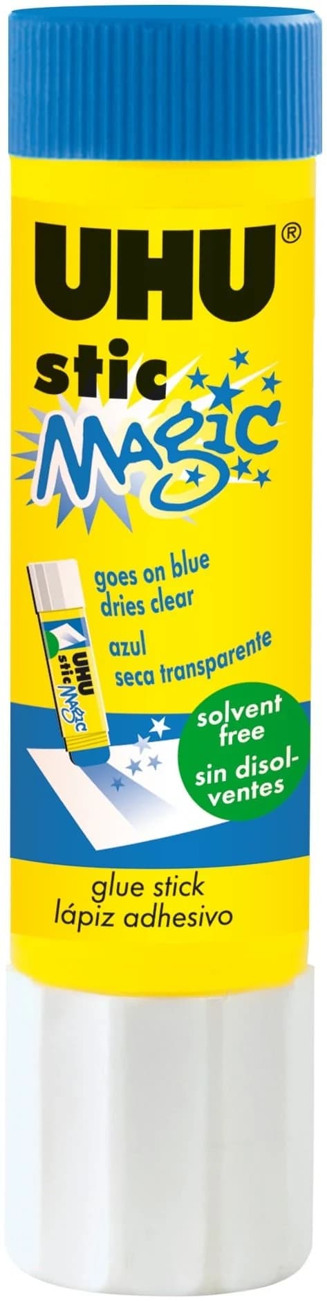 UHU Magic - Colle Stick 21g Colorée Sans Solvant