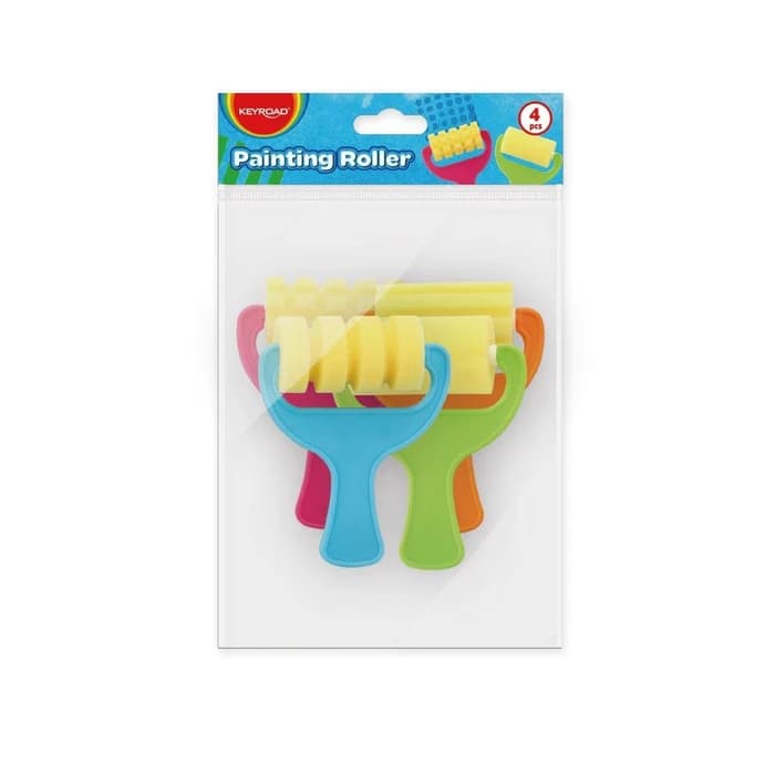 KEYROAD Rouleaux De Peinture Fantaisie 4 Pcs