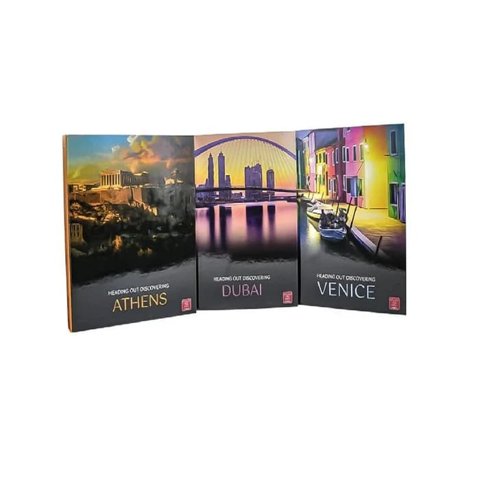 Classeur A4 Dream Cities - Lot De 3 Villes
