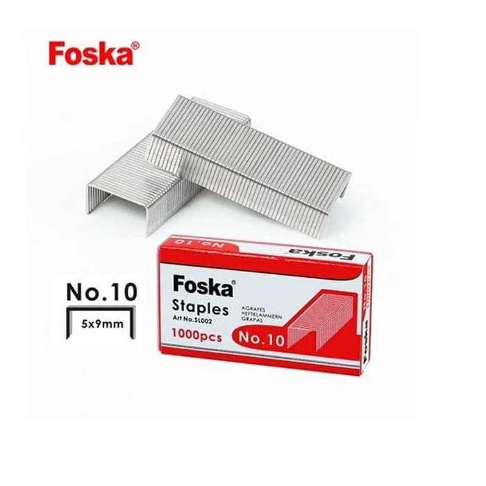 Agrafes Foska N°10 - 1000 Pièces