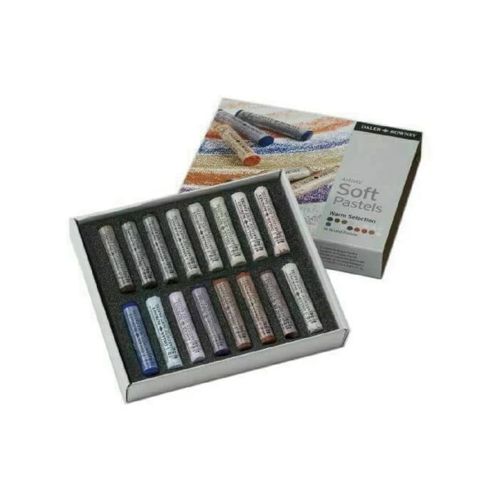 Pastels Soft Daler Rowney Warm Selection 16 Pièces