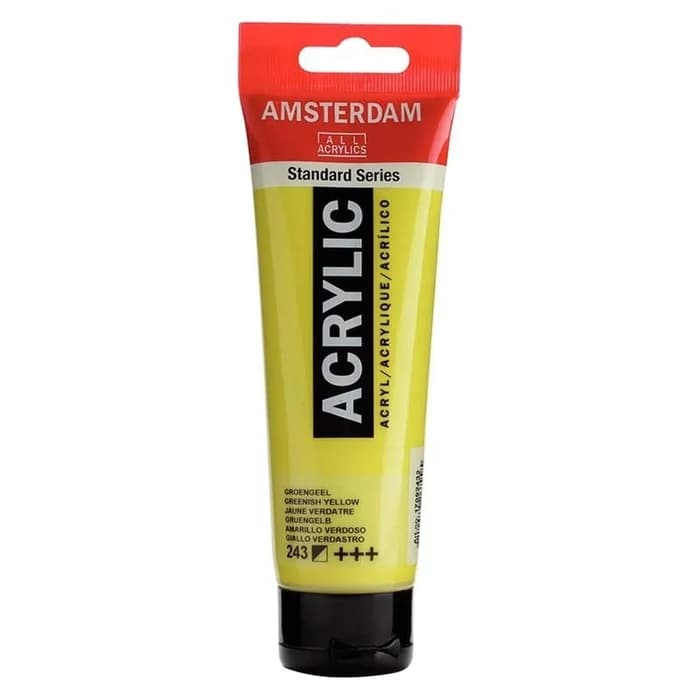 Peinture Acrylique Amsterdam 120ml Jaune Verdâtre