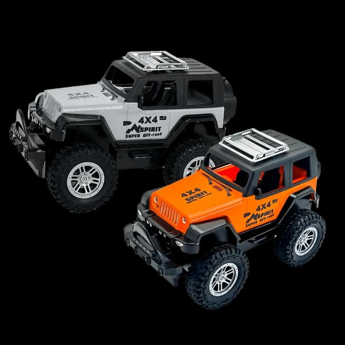 Voiture 4X4 Off-road Rc Avec Spray & Suspension 1:18
