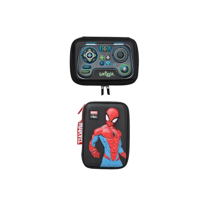 Smiggle Trousse Plate Spider-Man Marvel — Design 3D