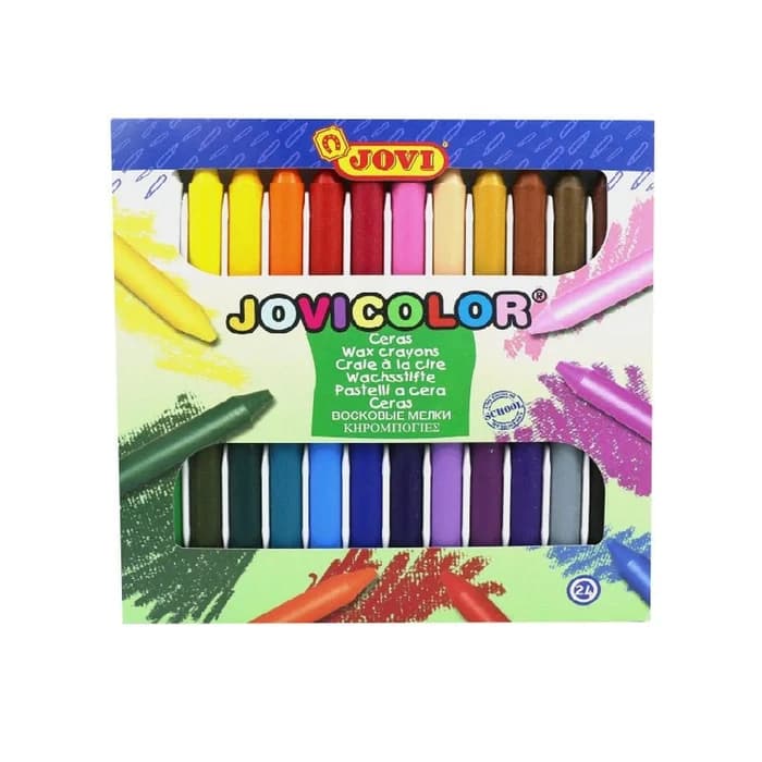 Crayons Pastel JOVI Color 24 Couleurs
