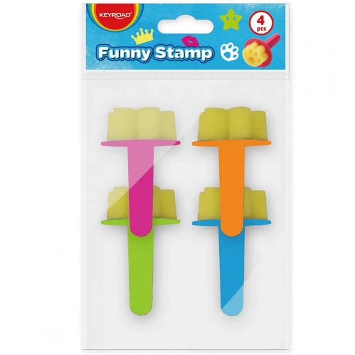 Pochette 4 Tampons peinture Fanncy KEYROAD