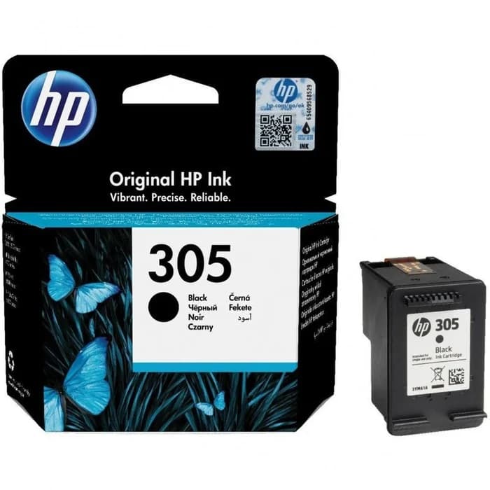 Hp 305 Cartouche Noir Authentique (3Ym61Ae)