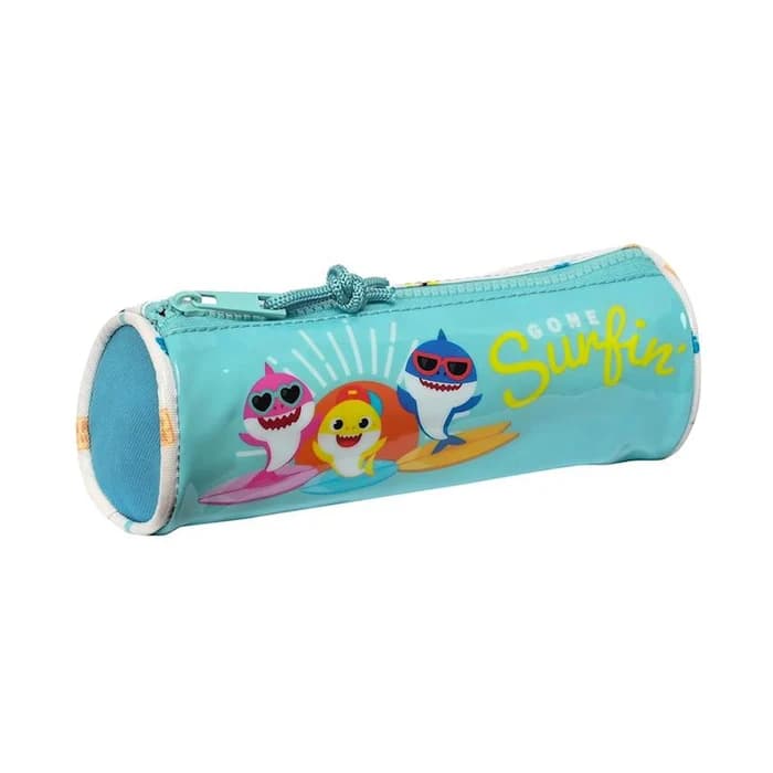 Trousse Ronde Safta Baby Shark — Fermeture Éclair