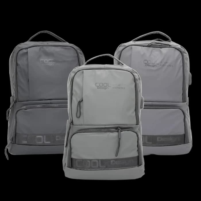 Sac À Dos Cool Design – Usb Intégré & Compartiment Pc