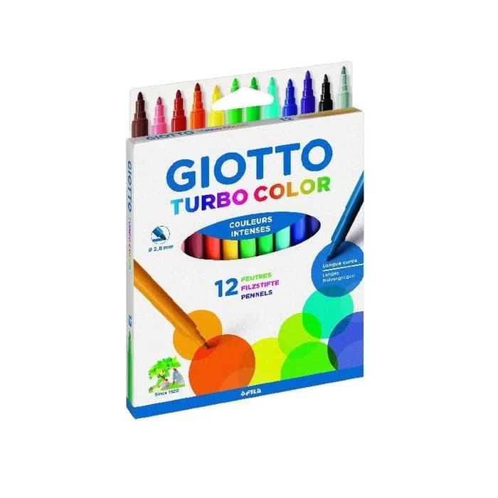 Feutres GIOTTO Turbo Color - Pack De 12