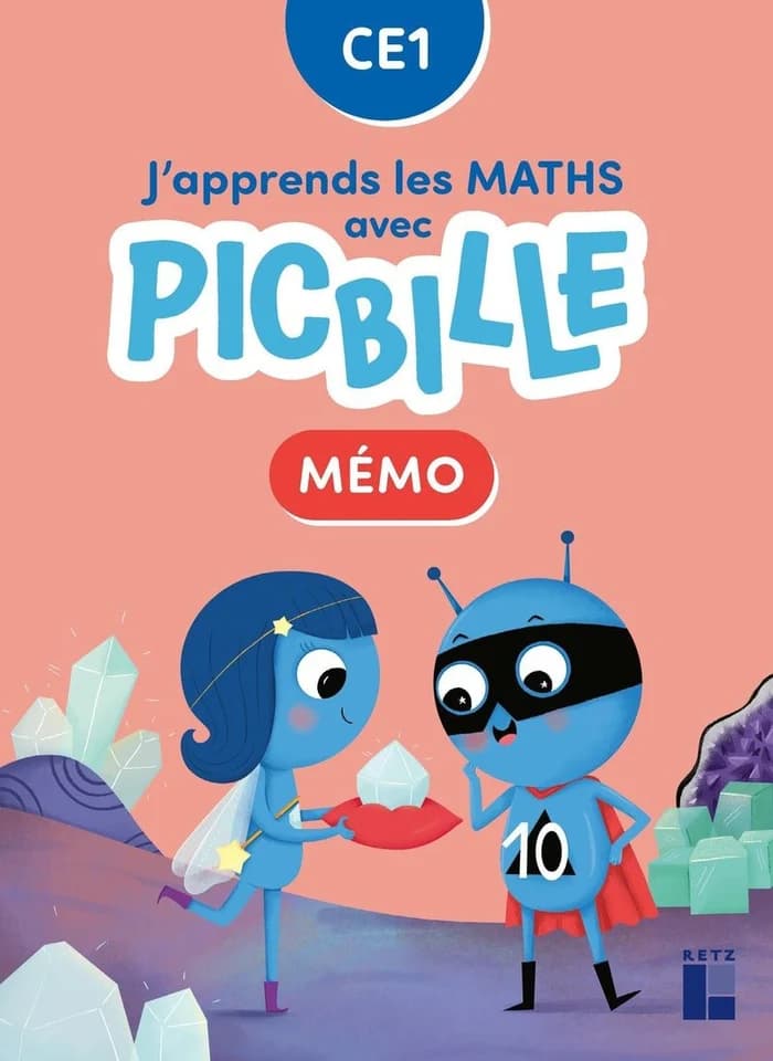 Méthode de Mathématiques avec Picbille CE1 – 2 Volumes (Retz)