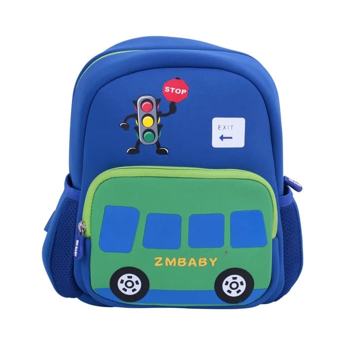 ZMBABY - Cartable Enfant Motif Feu Tricolore — Primaire