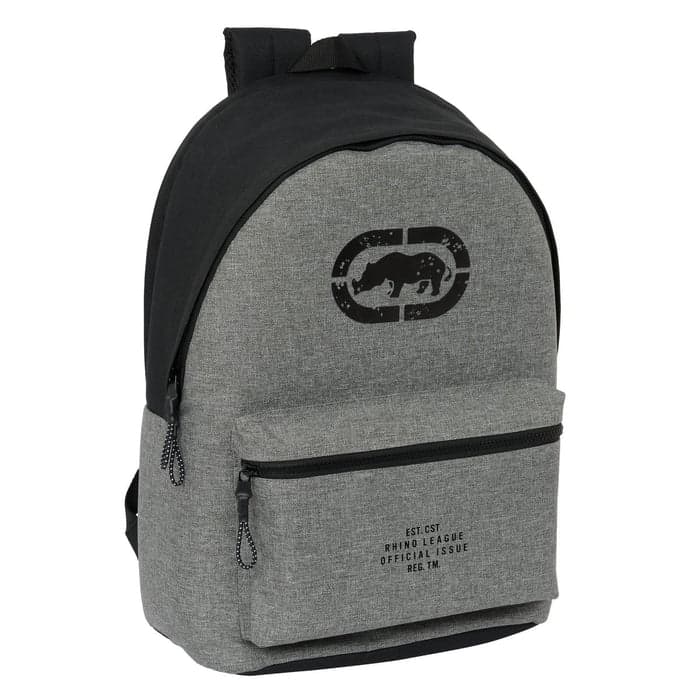 Rhino League — Sac à Dos Scolaire Gris/Noir — Primaire