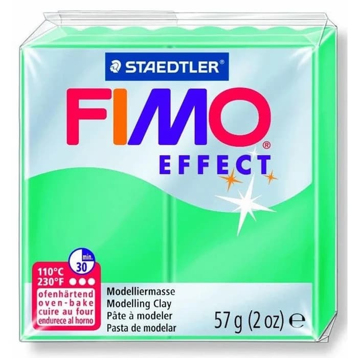 Pâte Fimo effect Neon Vert 501 - 57 gr