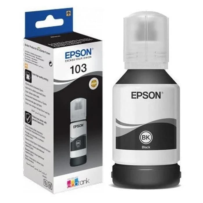Encre Epson 103 Noir Ecotank 65ml Original