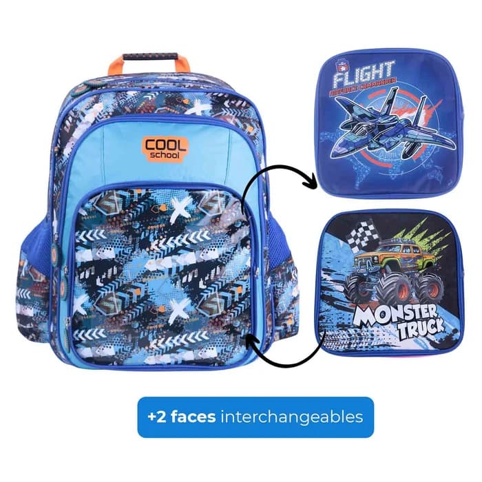 SAc à Dos 3 Faces Flight Commander - Cool School