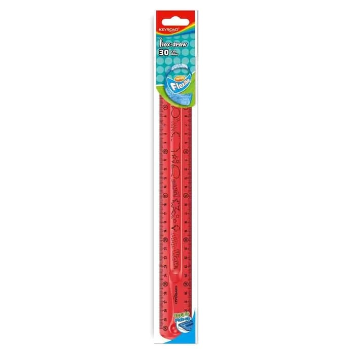 Règle Plate Keyroad Flex-draw 30cm