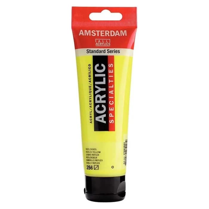 Peinture Acrylique Amsterdam Jaune Reflex 120ml