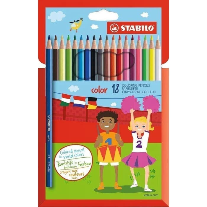 STABILO COLOR CARTON DE 18