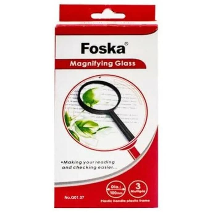 Loupe Foska 100mm Magnifying Glass