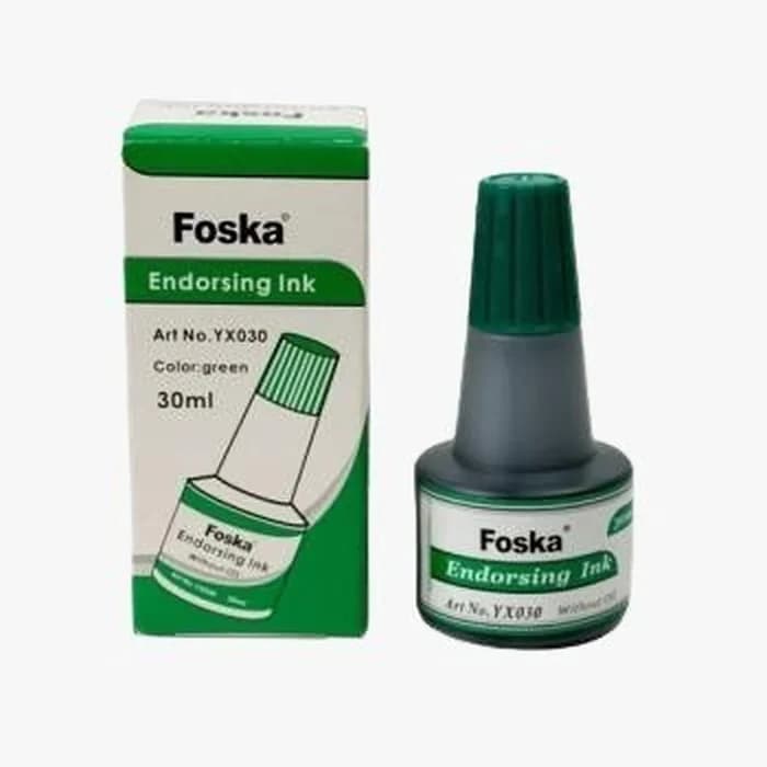 Encre À Tampon Verte Foska 30ml