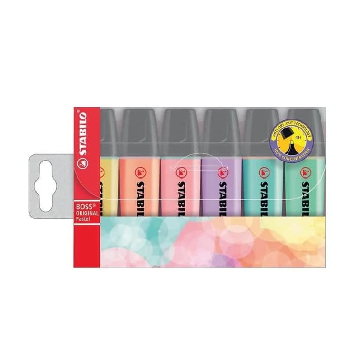 STABILO BOSS ORIGINAL Pastel Dream Pack 6 Surligneurs