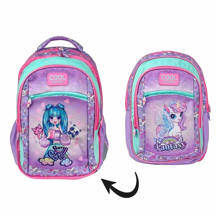 Sac à Dos 2en1 FANTASY - Cool School