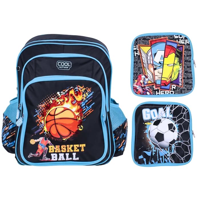 Sac à Dos Primaire 2 & 3 Faces Cool School
