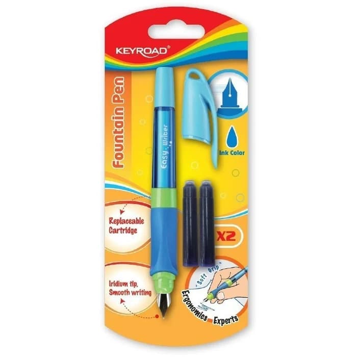 Stylo Plume Keyroad + 2 Recharges
