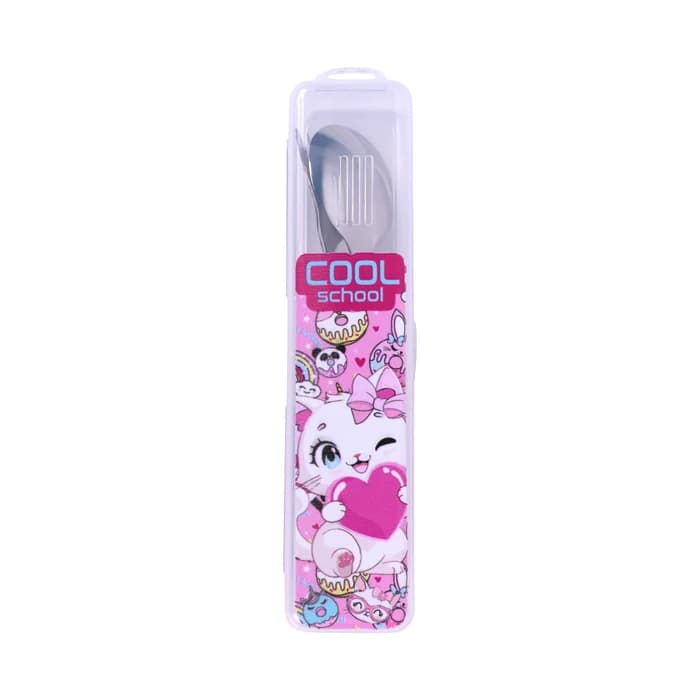 Set de cuillère et fourchette SWEET CAT - Cool School