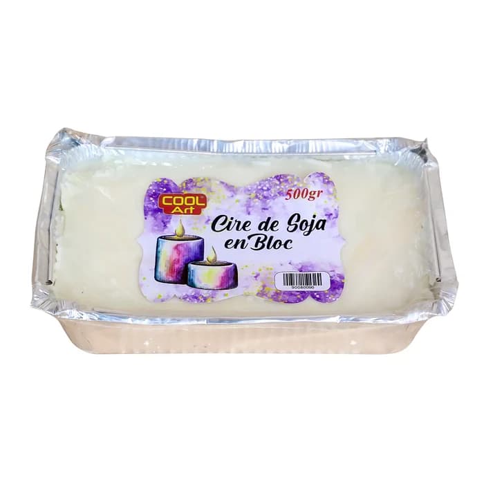 Cire De Soja En Bloc 500g Cool Art
