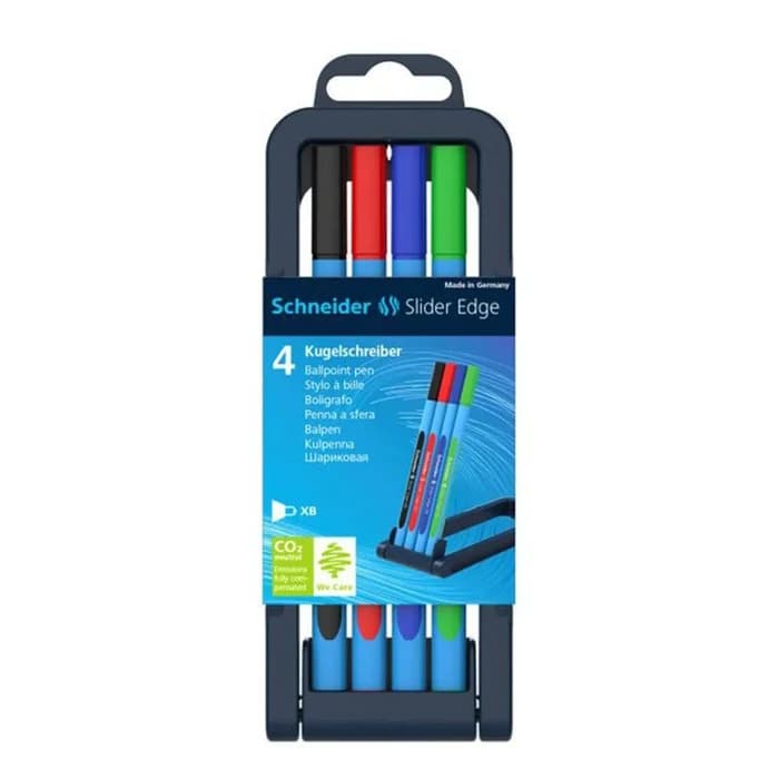 Schneider Slider Edge Xb Pack 4 Stylos Bille Basic