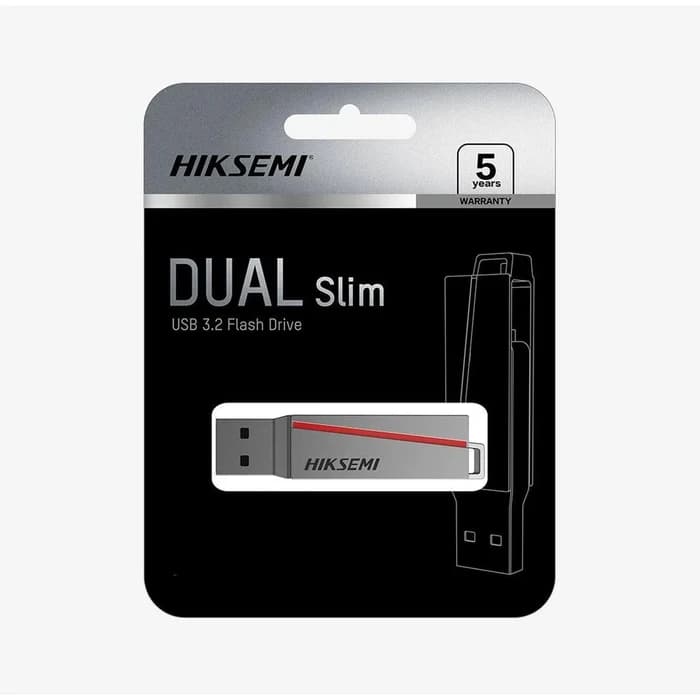 Clé USB HIKSEMI DUAL Slim 16GB USB 3.2