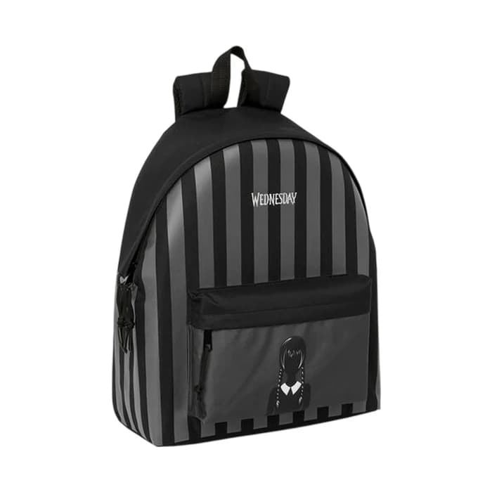 Safta - Sac à Dos Wednesday Noir & Gris — Primaire