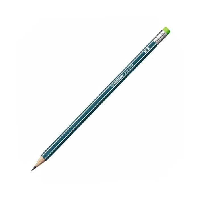 STABILO CRAYON NOIR+GOM PENCIL160 GUM