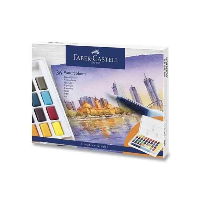 Ensemble de 36 aquarelles| Faber - Castell🎨🖌️