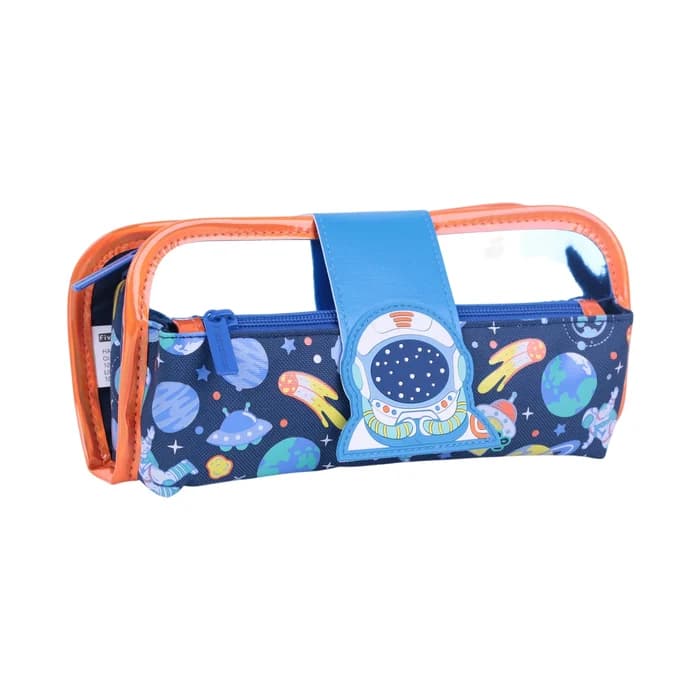 Trousse Vest 2 Zips Astronaute — Design Spatial