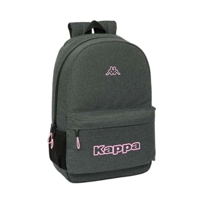 Kappa - Sac à dos gris, noir et rose — Collège & Lycée