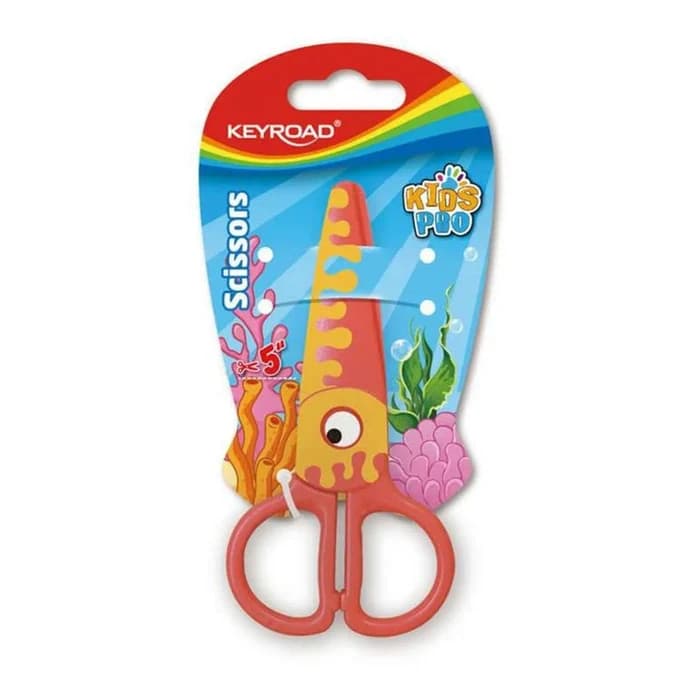 Ciseaux Keyroad Kids Pro 12cm Poisson Rouge