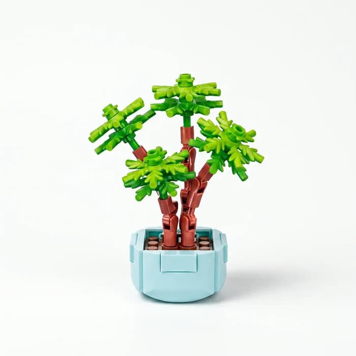 Roses en Briques – Série Flowers Building Block