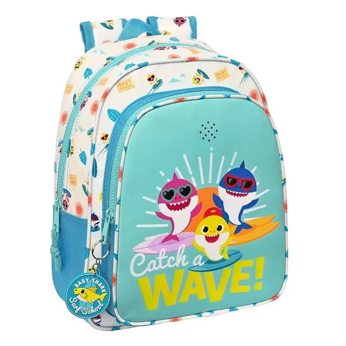 Cartable Baby Shark à Roulettes — Maternelle & Primaire