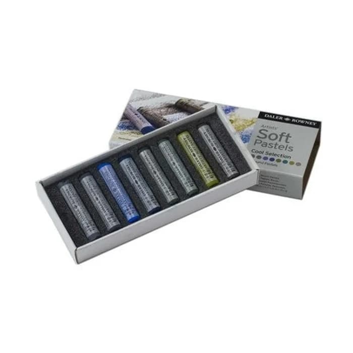 Daler-rowney Soft Pastels Cool Selection Set 8 Pièces
