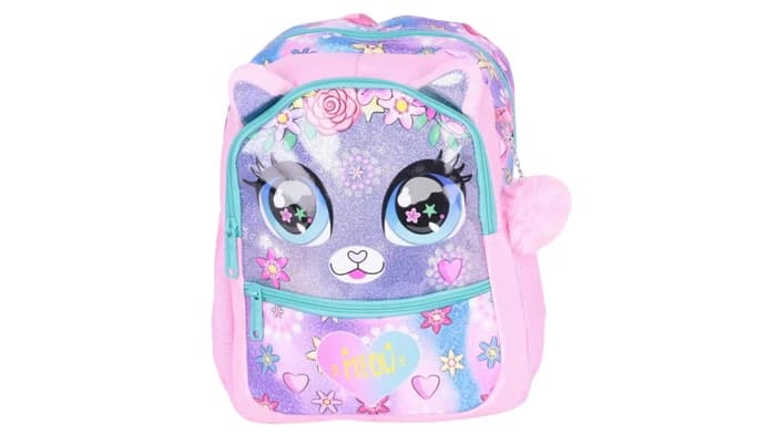 JasmineStar - Cartable Chat Rose/Violet — Primaire Fille